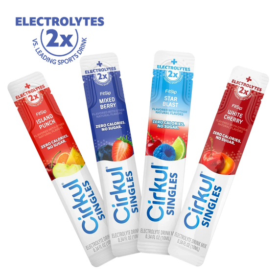 16-Pack Cirkul® Singles FitSip Bundle - Fresh Active Choice