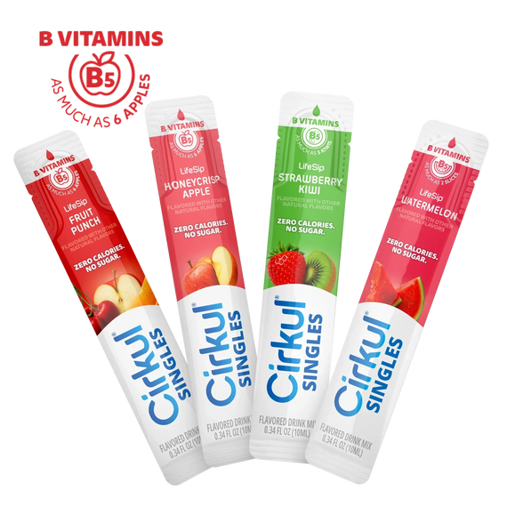 16-Pack Cirkul® Singles LifeSip Bundle - Premium Travel Ready Pack