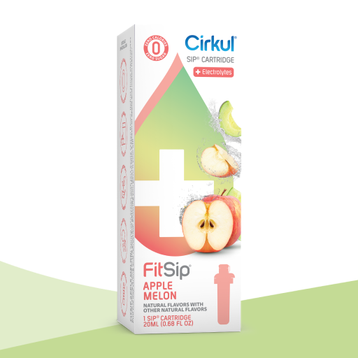 FitSip Apple Melon - Bright Travel Fit Set